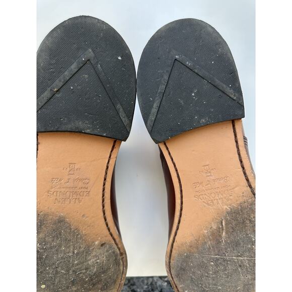 Allen Edmonds Strand Cap Toe Oxford Dress Leather Shoes Brown Men's Size 13 - Picture 13 of 14